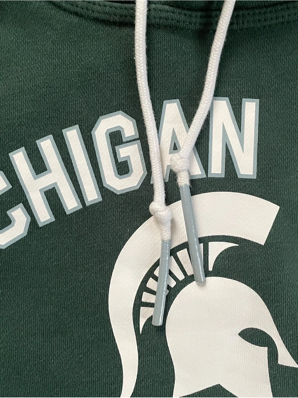 Nike Michigan State Spartans MSU Pullover Hoodie Sweatshirt Green Men’s Size S
